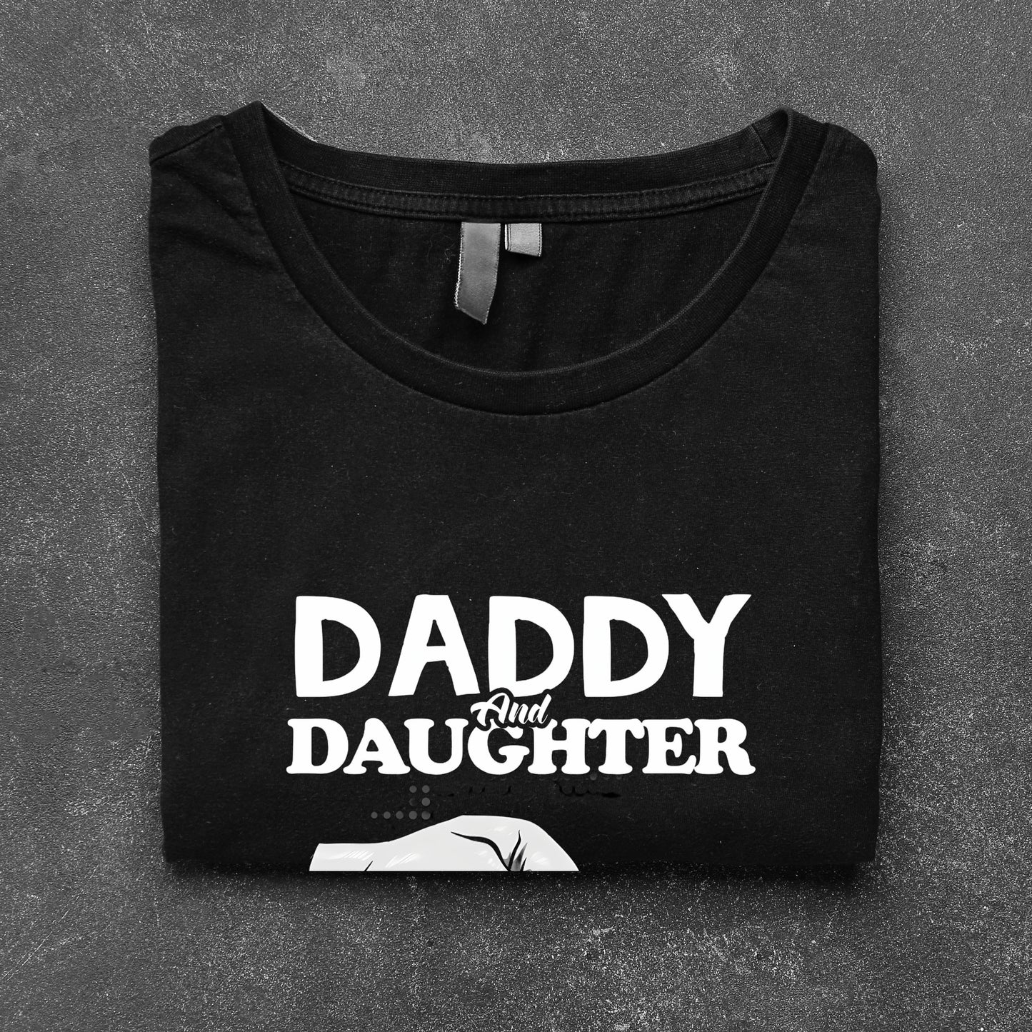 Daddy And Daughter Unique Design Tshirt Unisex