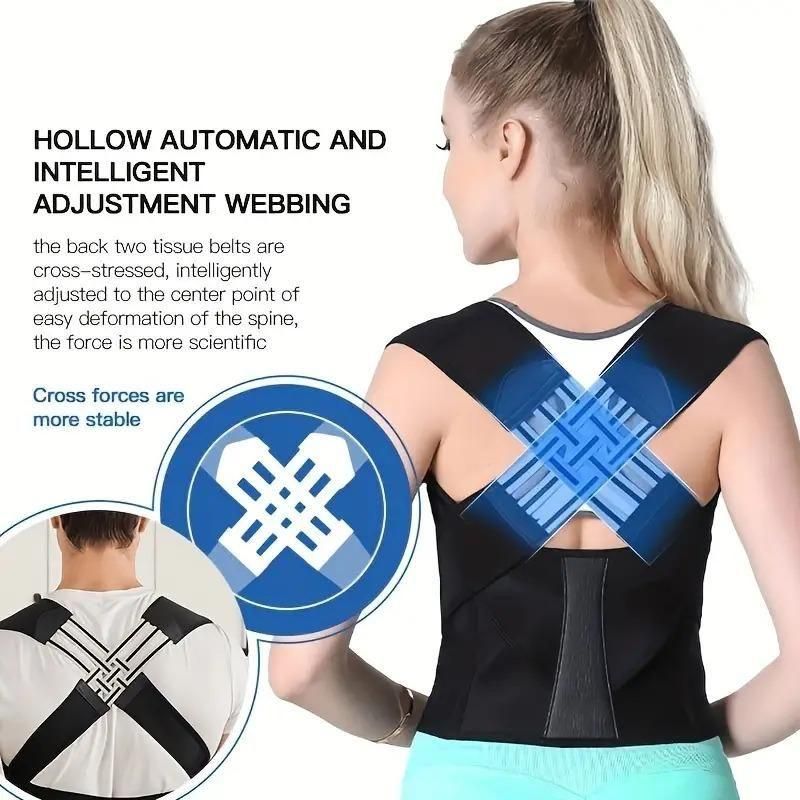 Adjustable Back Posture Corrector/ Slouching Relieve Pain Belt