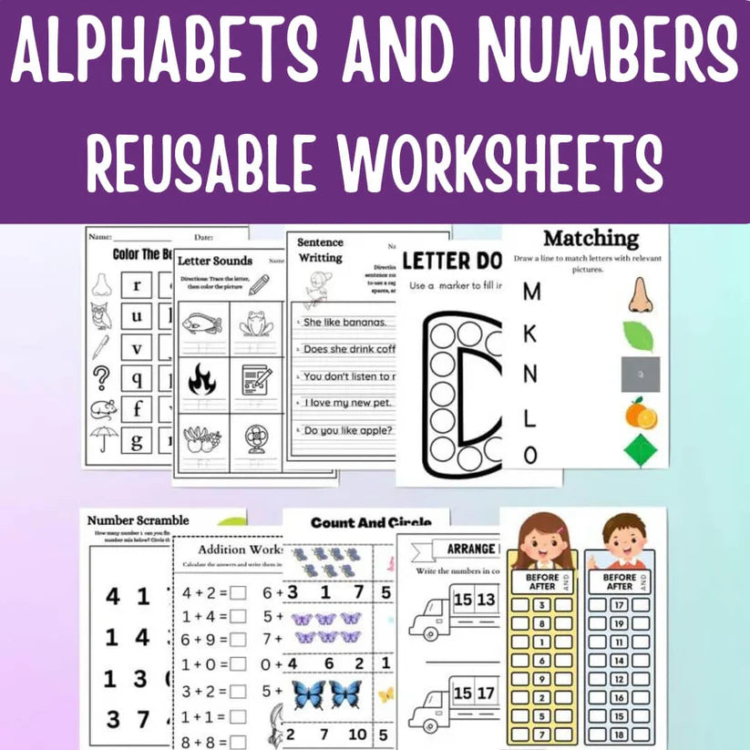 15000 Kids Activity Worksheet (Printable)