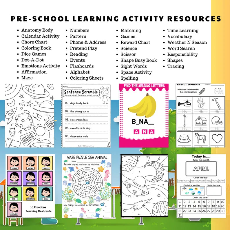 15000 Kids Activity Worksheet (Printable)