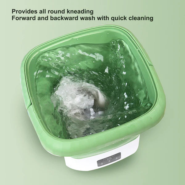Portable Washing Machine, Foldable Washer and Dryer Combo